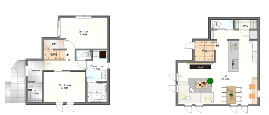 間取図_参考プラン