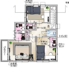 間取図_参考プラン桧家2