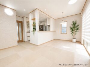 リビング　リフォームイメージ