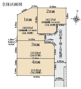 入谷西区画図